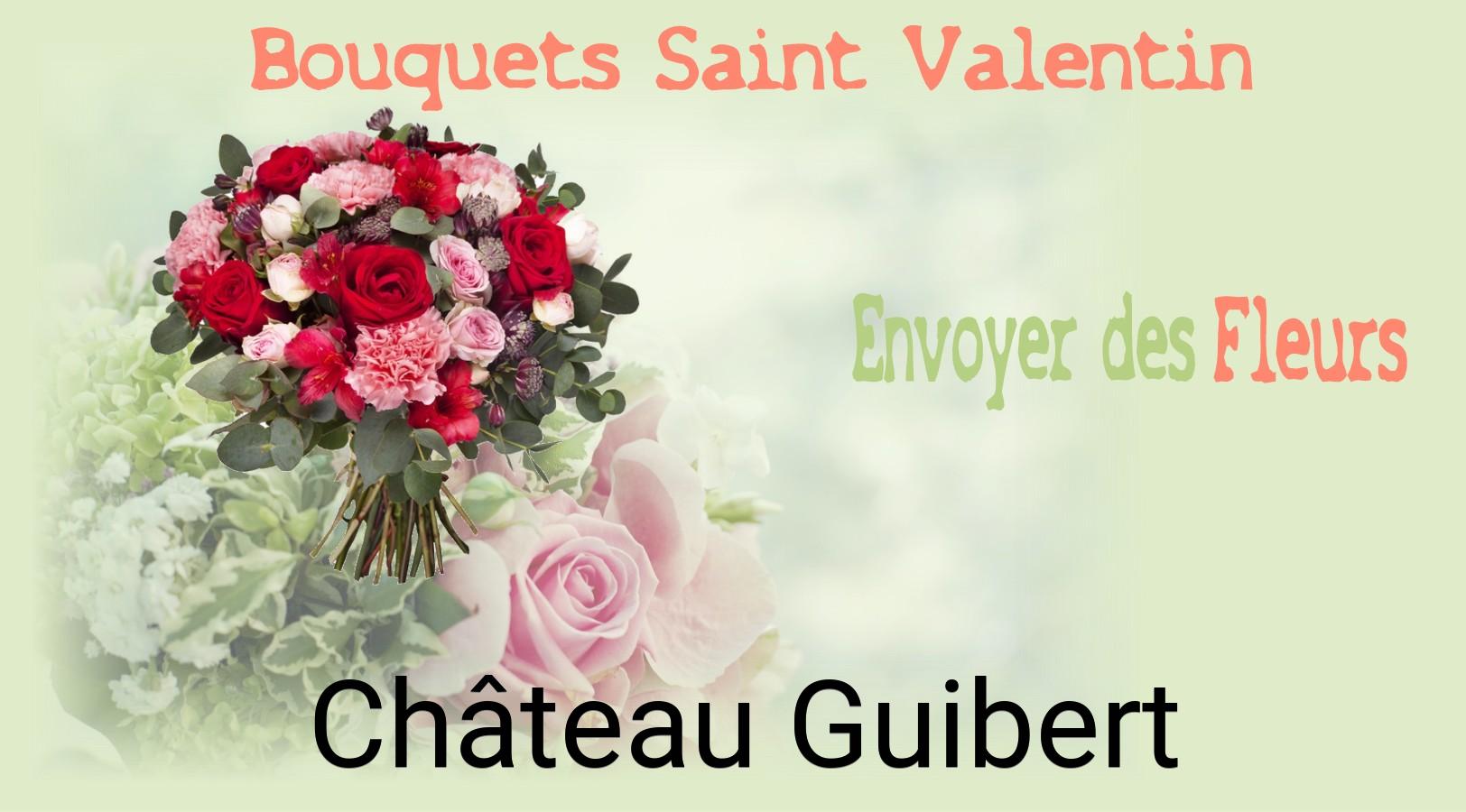 Roses de Saint-Valentin livrées à Château-Guibert